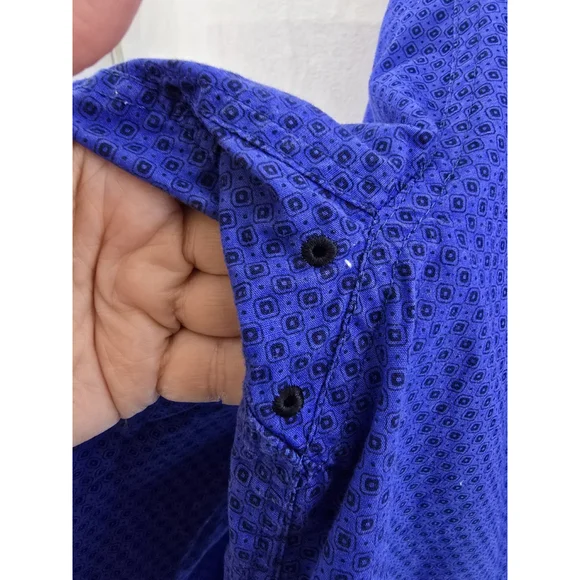 Panhandle Slim Tuff Cooper Performance Western Shirt. L Sleeve. Mens Size XXL - Picture 8 of 9